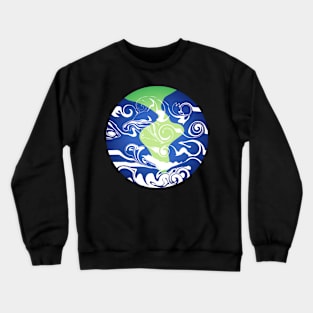 Marble Earth Crewneck Sweatshirt